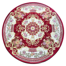 Jacquard Vintage Ethnic Style Floral Luxury Style Chenille Washable Carpet Room Mat